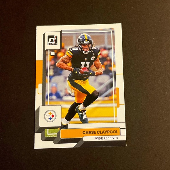 Chase Claypool: Pittsburgh Steelers, Wide Receiver 2022 Panini Donruss Football - Picture 1 of 2